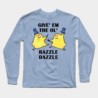 Razzle Dazzle Birdblobs Long Sleeve T-Shirt